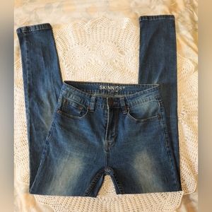 💚 Uh Denim Women's Skinny Jeans - Blue